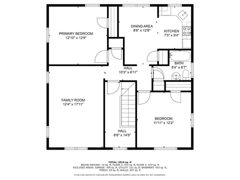 Floorplan - 2955 Ferguson Rd, Cincinnati, OH 45238 photo 3 of 4