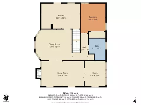 Floorplan - 2606 Kipling Ave, Cincinnati, OH 45239 photo 1 of 4