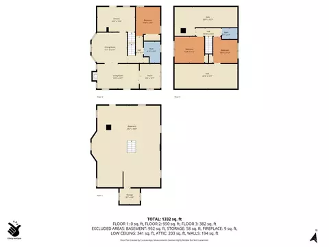 Floorplan - 2606 Kipling Ave, Cincinnati, OH 45239 photo 4 of 4