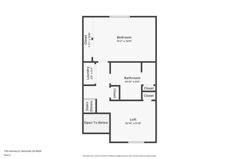 Floorplan - 7782 Hackney Cir, Maineville, OH 45039 photo 1 of 1