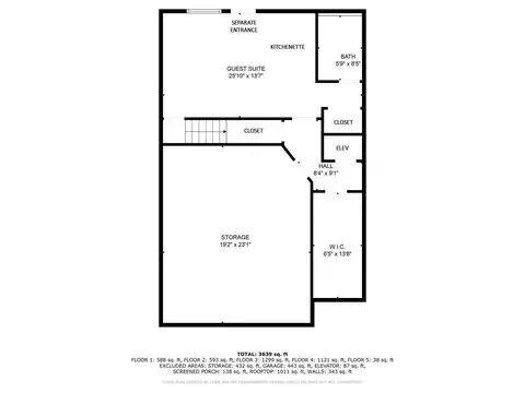 Floorplan - 1054 St Paul Pl, Cincinnati, OH 45202 photo 1 of 6