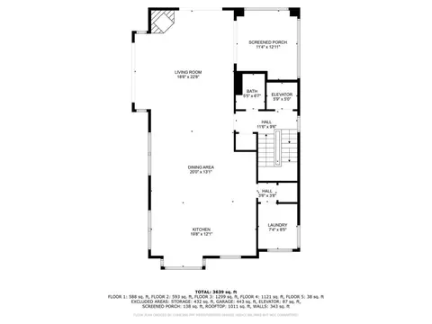 Floorplan - 1054 St Paul Pl, Cincinnati, OH 45202 photo 4 of 6