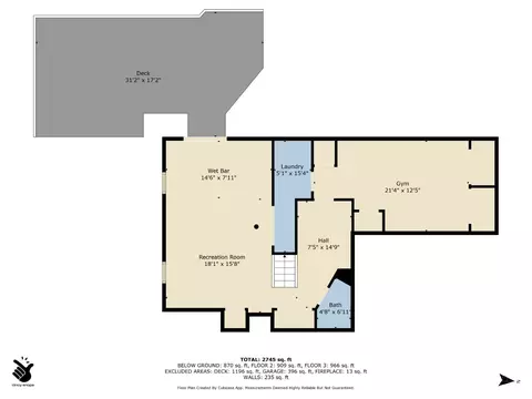 Floorplan - 3076 Hoock Ct, Cincinnati, OH 45239 photo 3 of 4