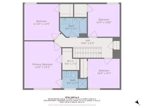 Floorplan - 9648 Fallshill Cir, Cincinnati, OH 45231 photo 2 of 3