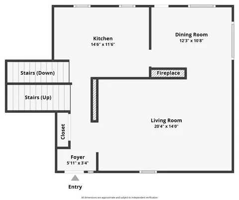Floorplan - 101 Enid Ave, Kettering, OH 45429 photo 1 of 4