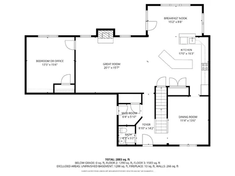 Floorplan - 5716 Senour Dr, West Chester, OH 45069 photo 1 of 4