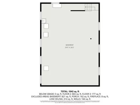 Floorplan - 3631 Eighth St, Cincinnati, OH 45205 photo 3 of 3