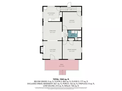 Floorplan - 3631 Eighth St, Cincinnati, OH 45205 photo 1 of 3