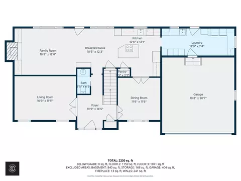 Floorplan - 10029 Windzag Ln, Montgomery, OH 45242 photo 1 of 3