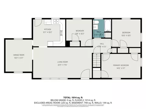 Floorplan - 10410 Maria Ave, Cincinnati, OH 45231 photo 1 of 2