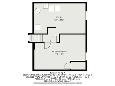 Floorplan - 615 Regents Rd, Cincinnati, OH 45245 photo 3 of 4