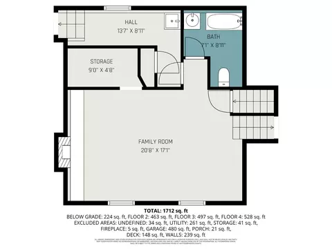 Floorplan - 615 Regents Rd, Cincinnati, OH 45245 photo 4 of 4