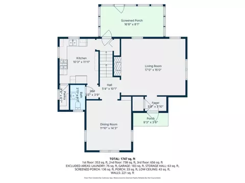 Floorplan - 6501 Ridge Ave, Cincinnati, OH 45213 photo 2 of 4