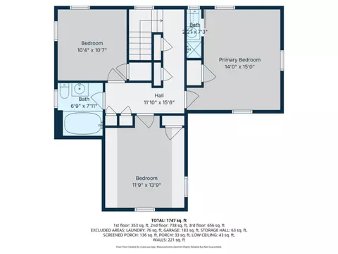 Floorplan - 6501 Ridge Ave, Cincinnati, OH 45213 photo 3 of 4