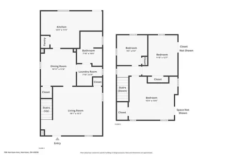 Floorplan - 708 Harrison Ave, Harrison, OH 45030 photo 1 of 1