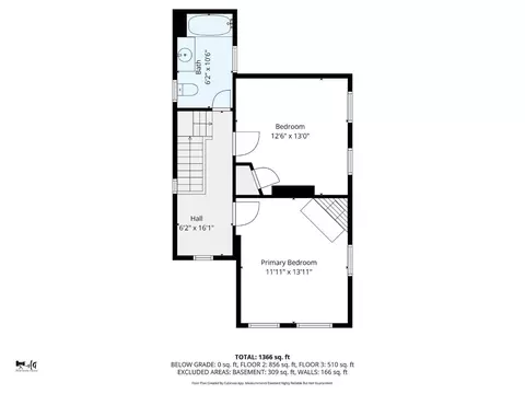 Floorplan - 3660 Monteith Ave, Cincinnati, OH 45208 photo 2 of 4
