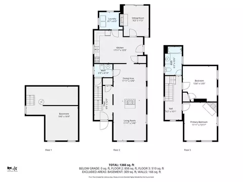 Floorplan - 3660 Monteith Ave, Cincinnati, OH 45208 photo 1 of 4