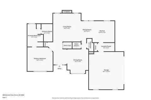 Floorplan - 3894 Bremen Pass, Cleves, OH 45002 photo 3 of 4