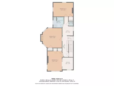 Floorplan - 1535 Pullan Ave, Cincinnati, OH 45223 photo 2 of 4