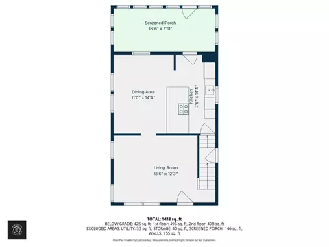 Floorplan - 6836 Windward St, Cincinnati, OH 45227 photo 2 of 4