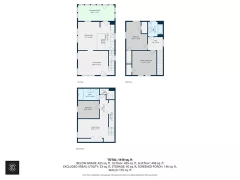 Floorplan - 6836 Windward St, Cincinnati, OH 45227 photo 4 of 4