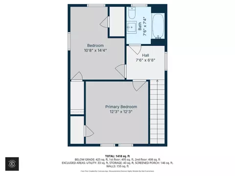 Floorplan - 6836 Windward St, Cincinnati, OH 45227 photo 3 of 4
