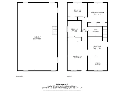 Floorplan - 8579 Daly Rd, Cincinnati, OH 45231 photo 3 of 3