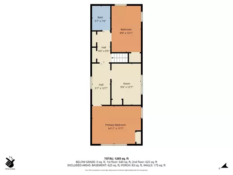 Floorplan - 836 Harris Ave, Cincinnati, OH 45205 photo 2 of 4