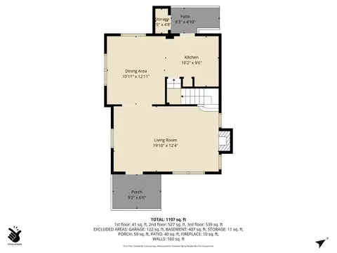 Floorplan - 1147 Olivia Ln, Cincinnati, OH 45238 photo 3 of 4