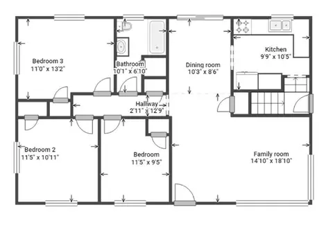 Floorplan - 5 Imbler Dr, Greenhills, OH 45218 photo 1 of 2