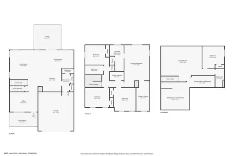 Floorplan - 9457 Morris Dr, Harrison, OH 45030 photo 4 of 4