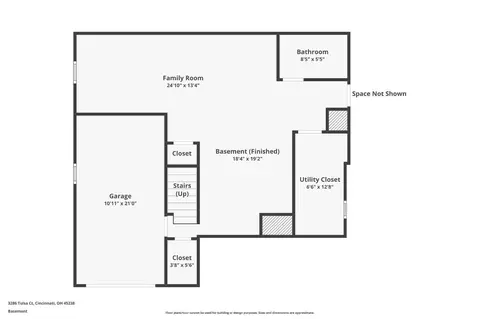 Floorplan - 3286 Tulsa Ct, Cincinnati, OH 45238 photo 1 of 3