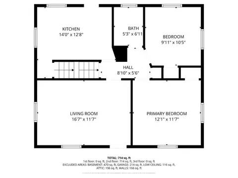 Floorplan - 1877 Ashbrook Dr, Cincinnati, OH 45238 photo 3 of 4