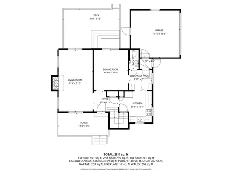 Floorplan - 3935 Eileen Dr, Cincinnati, OH 45209 photo 1 of 3