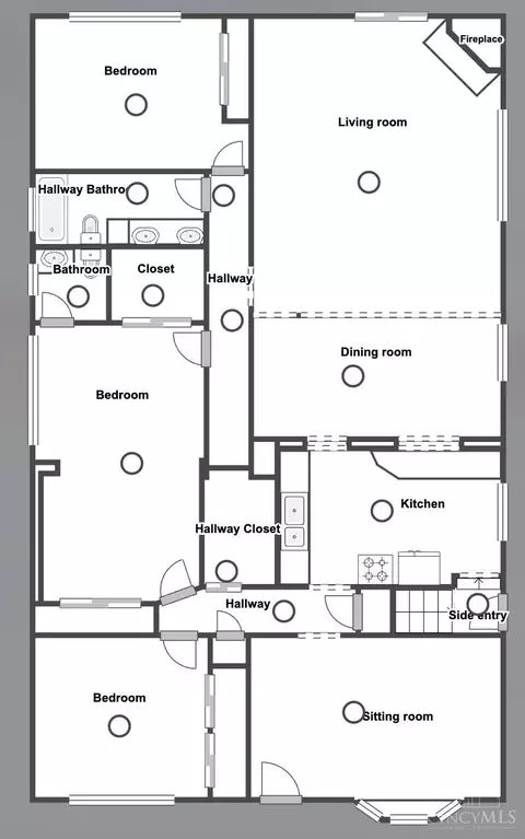 Floorplan - 4152 Larchview Dr, Cincinnati, OH 45236 photo 1 of 2