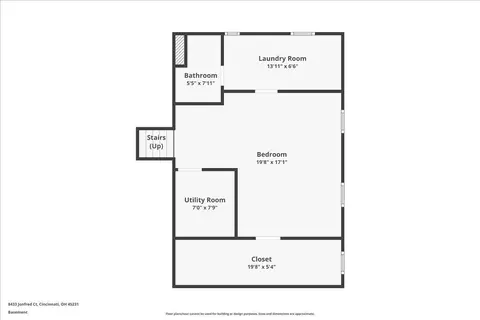 Floorplan - 8433 Jonfred Ct, Cincinnati, OH 45231 photo 1 of 5