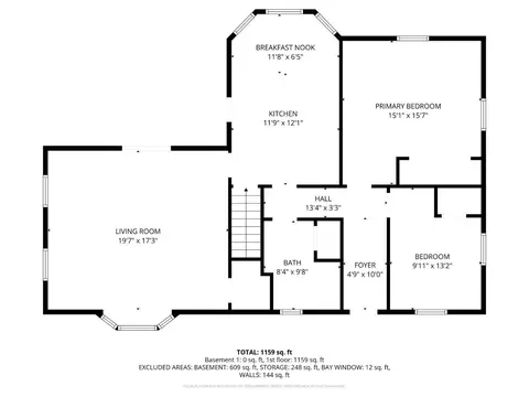 Floorplan - 1461 Kinney Ave, Cincinnati, OH 45231 photo 2 of 3