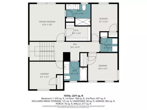 Floorplan - 2311 Sir Barton Dr, Morrow, OH 45152 photo 2 of 3
