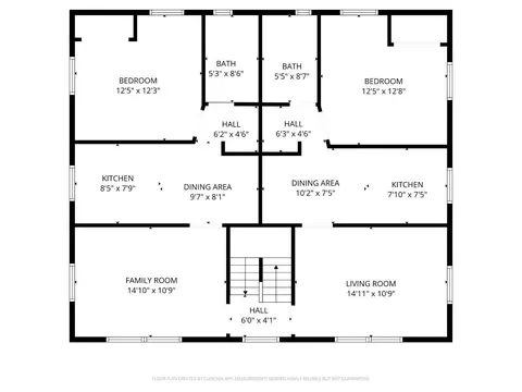 Floorplan - 2668 Shaffer Ave, Cincinnati, OH 45211 photo 2 of 4
