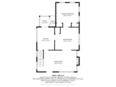 Floorplan - 2867 Shaffer Ave, Cincinnati, OH 45211 photo 2 of 4