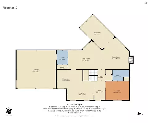 Floorplan - 9933 Hampstead Ct, West Chester, OH 45241 photo 1 of 3