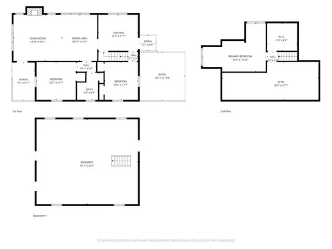 Floorplan - 3831 Meyerfeld Ave, Cheviot, OH 45211 photo 3 of 5