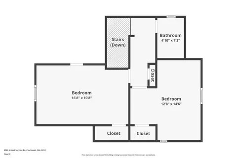 Floorplan - 3962 School Section Rd, Cheviot, OH 45211 photo 3 of 4