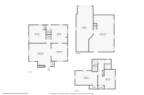Floorplan - 3962 School Section Rd, Cheviot, OH 45211 photo 4 of 4
