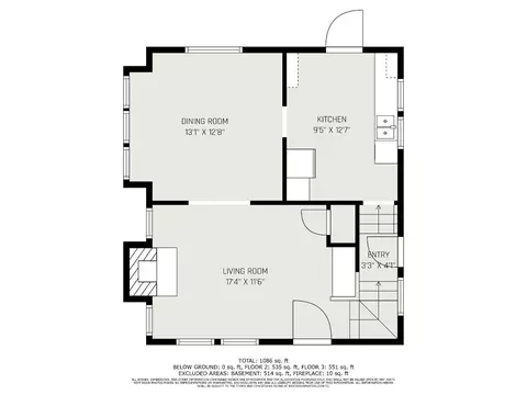 Floorplan - 3511 Evanston Ave, Cincinnati, OH 45207 photo 1 of 3
