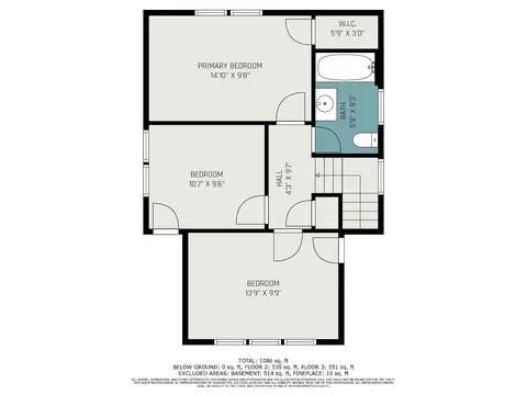Floorplan - 3511 Evanston Ave, Cincinnati, OH 45207 photo 2 of 3
