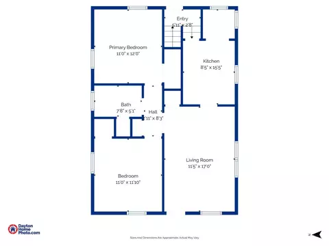 Floorplan - 902 E St, Hamilton, OH 45013 photo 1 of 2