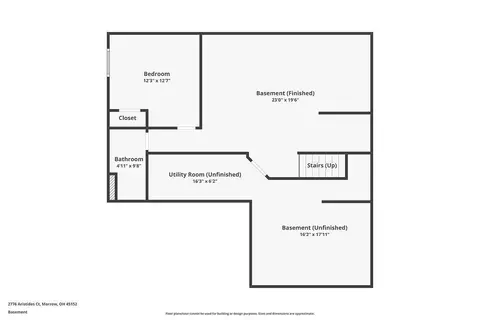 Floorplan - 2776 Aristides Ct, Morrow, OH 45152 photo 3 of 3