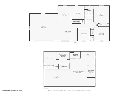 Floorplan - 10493 Mill Rd, Cincinnati, OH 45240 photo 3 of 3