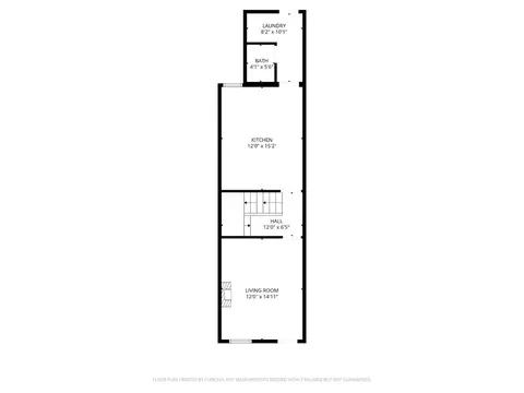 Floorplan - 506 Baum St, Cincinnati, OH 45202 photo 2 of 4